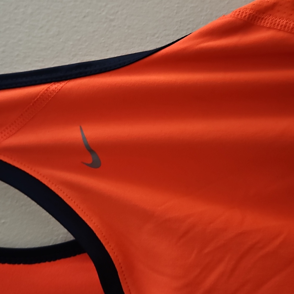 Large Nike Women's‎ Orange Tank Top - Picture 2 of 5